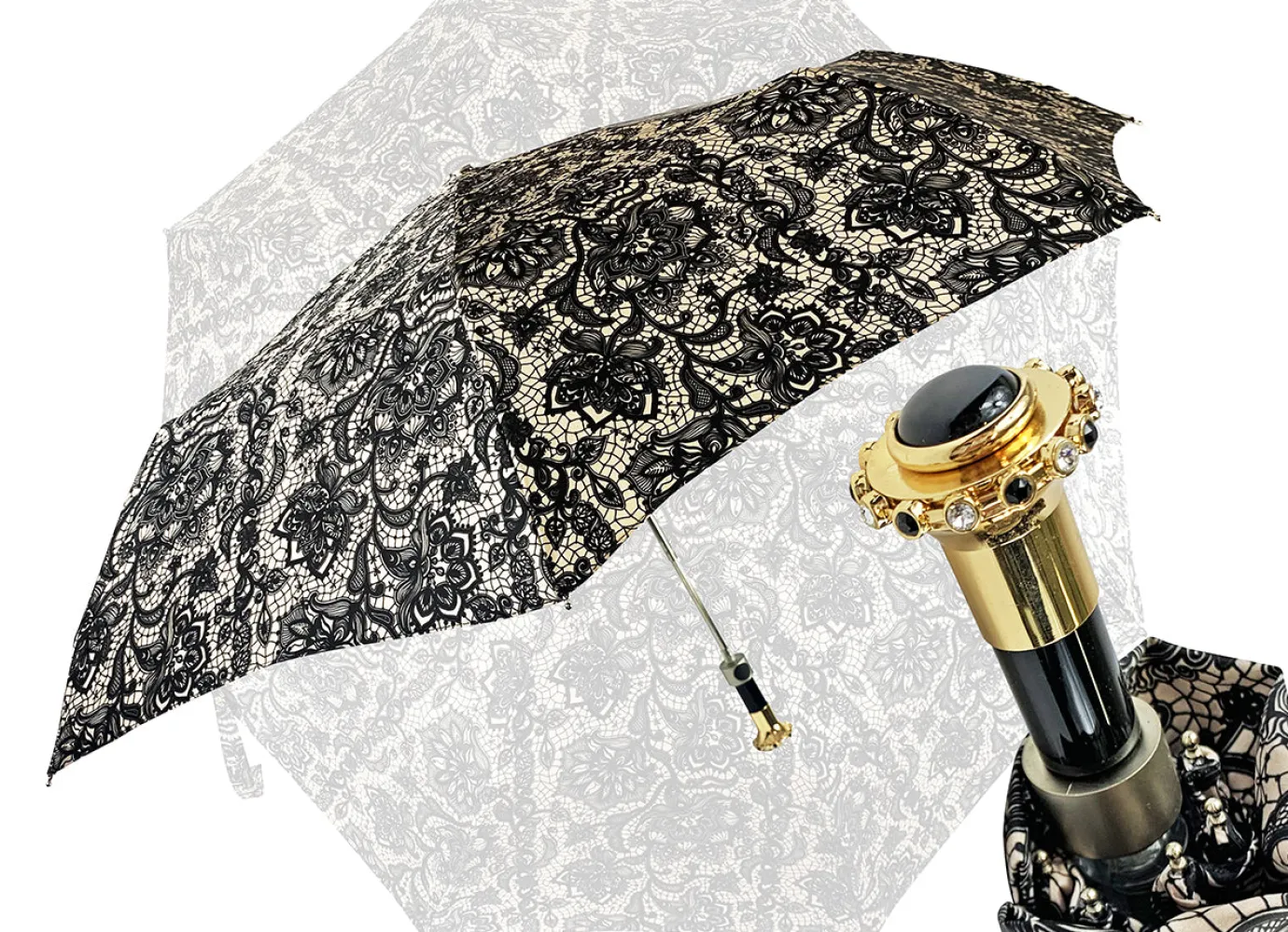 Il Marchesato Amazing umbrella with lace effect design Best