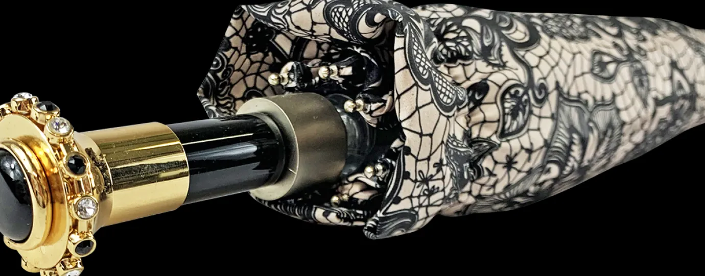 Il Marchesato Amazing umbrella with lace effect design Best