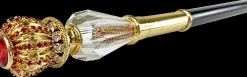 Il Marchesato Amazing Walking stick with Red crystals Outlet