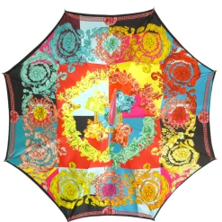 Il Marchesato Artisan Italian Umbrella with Luxurious Hand-Enameled Toucan Handle Outlet