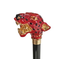 Il Marchesato Artistic Puma in red color with Crystals Sale