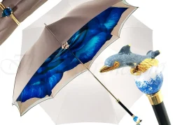 Il Marchesato Awesome Dolphin Umbrella - Blue Rose Inside Best