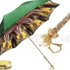 Il Marchesato Awesome Green Women's Umbrella with Printed Geometric Design Ladies Fashion Umbrella Outlet