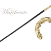 Il Marchesato Bamboo-shaped walking stick - Goldplated 24K Hot