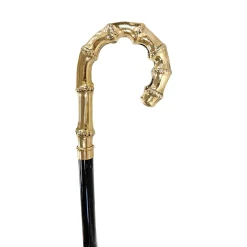 Il Marchesato Bamboo-shaped walking stick - Goldplated 24K Hot