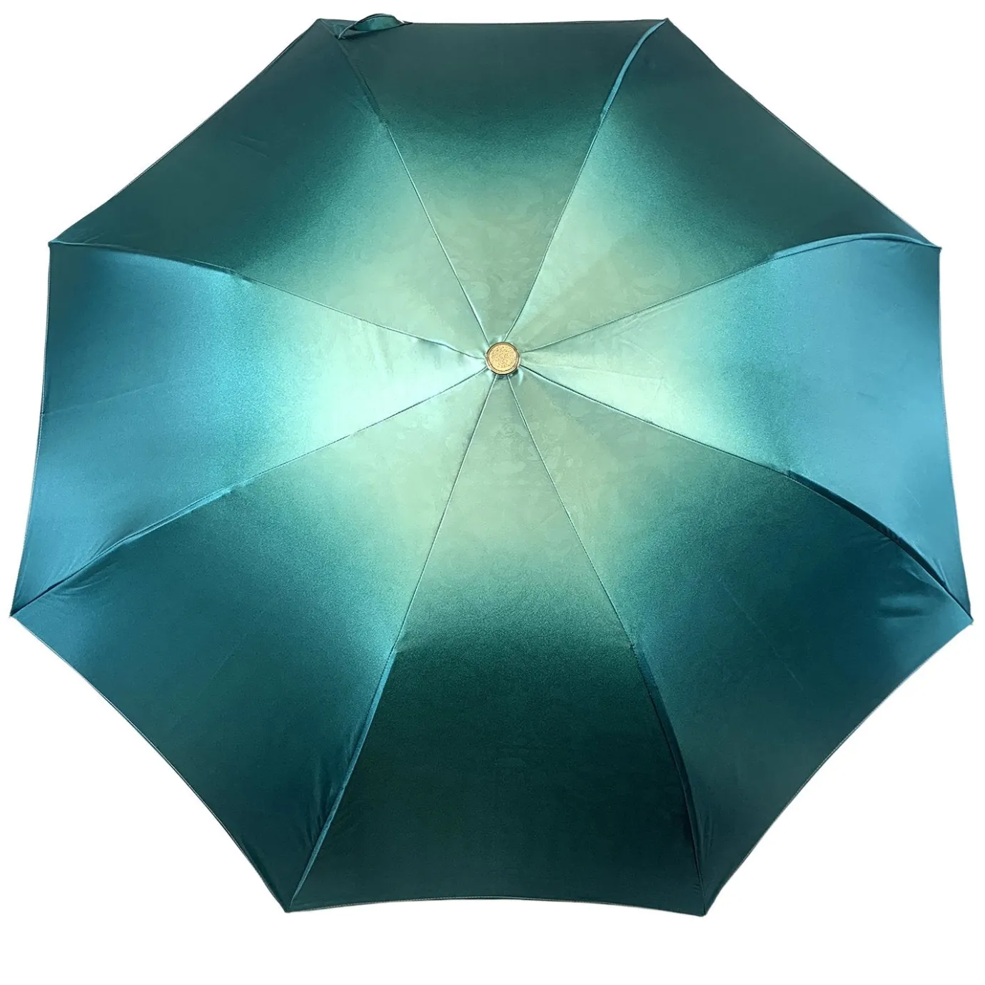 Il Marchesato Baroque and turquoise umbrella with Mylord handle Clearance