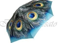 Il Marchesato Beautiful Compact Umbrella With Printed Peacock Design Online