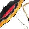Il Marchesato Beautiful Double Canopy Umbrella in a Parti-Coloured Design Fashion
