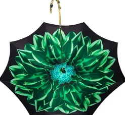 Il Marchesato Beautiful Double Canopy Umbrella in a Luxurious Green Colored Polyeste Discount