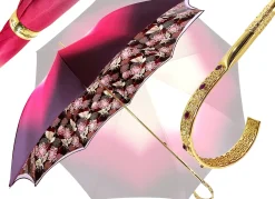 Il Marchesato Beautiful Double Cloth Umbrella- Exclusive Herons Design Discount