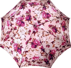 Il Marchesato Beautiful Pink Flowered Parasol Clearance
