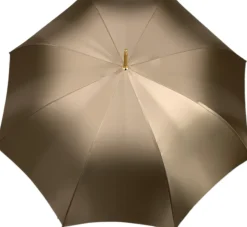Il Marchesato Beautiful Red Women's Umbrella with Printed Peacock Design Hight Quality Luxury Umbrella Fashion