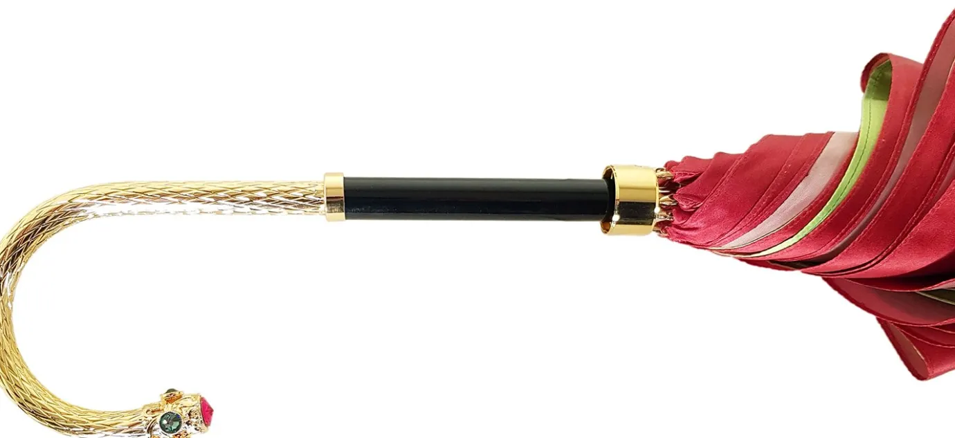 Il Marchesato Beautiful Umbrella With Rose Design New