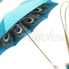Il Marchesato Beautiful Women's Umbrella with Printed Peacock Design Sale