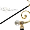 Il Marchesato Beauty Collectible Walking Cane With Swarovski Crystal Clearance