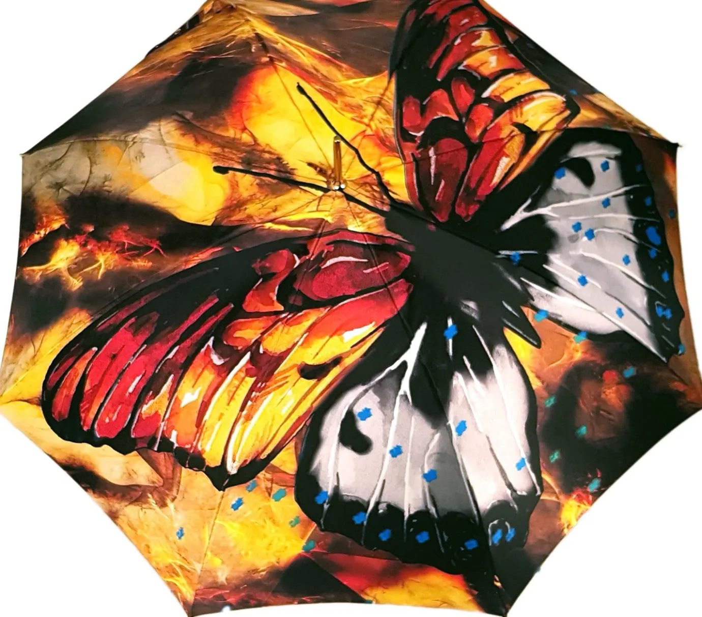 Il Marchesato Big Butterfly Painted Umbrella Online