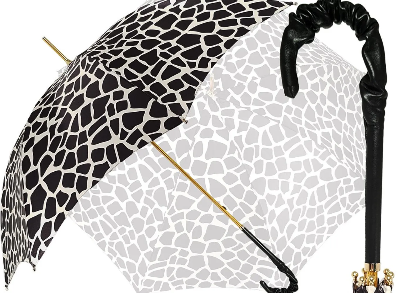 Il Marchesato Black and White - Classic Woman's Umbrella Discount