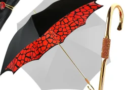 Il Marchesato Black&Red Giraffe Print Pattern Inside Online