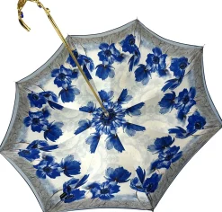 Il Marchesato Blue Flowers Umbrella Fashion
