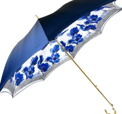 Il Marchesato Blue Flowers Umbrella Fashion