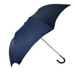 Il Marchesato Blue Navy Jacquard Folding Umbrella Online