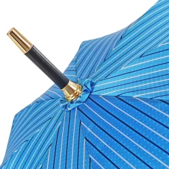Il Marchesato Blue umbrella in black beech wood Best