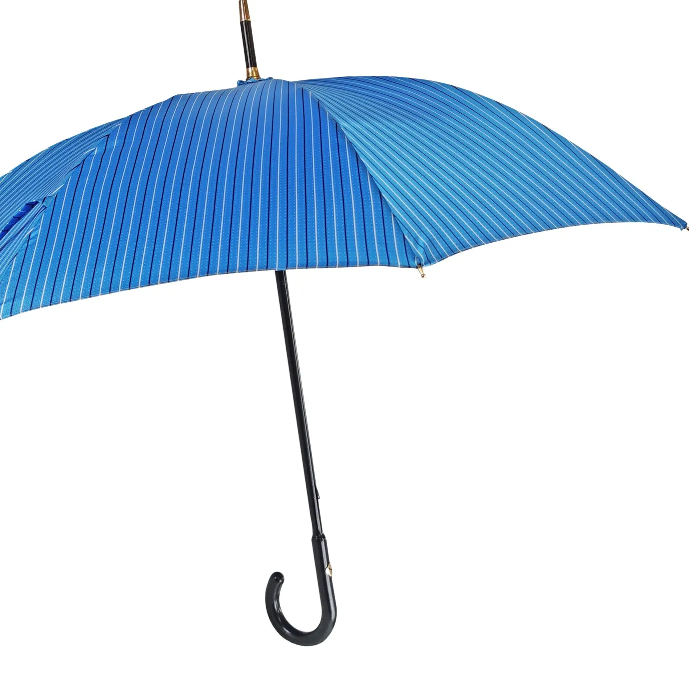 Il Marchesato Blue umbrella in black beech wood Best