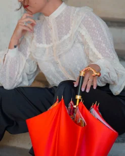 Il Marchesato Bright red umbrella Discount