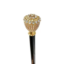 Il Marchesato Bright Walkingsticks with Crystals Encrusted Knob Online