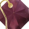 Il Marchesato Burgundy Luxury Women's Umbrella New