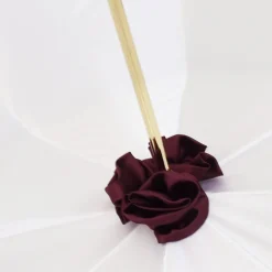Il Marchesato Burgundy Luxury Women's Umbrella New