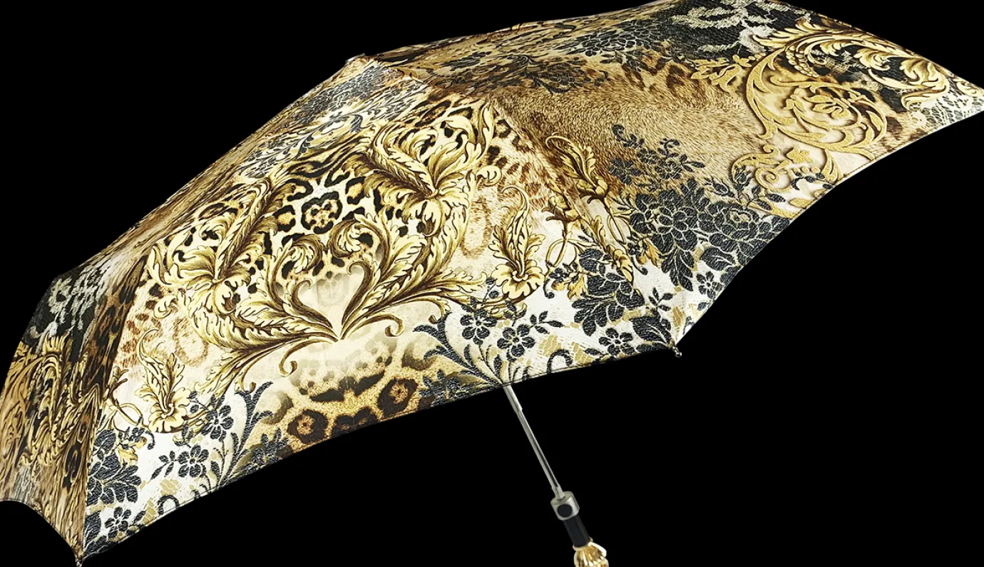 Il Marchesato Classic and elegant mini umbrella with Jewel handle Sale