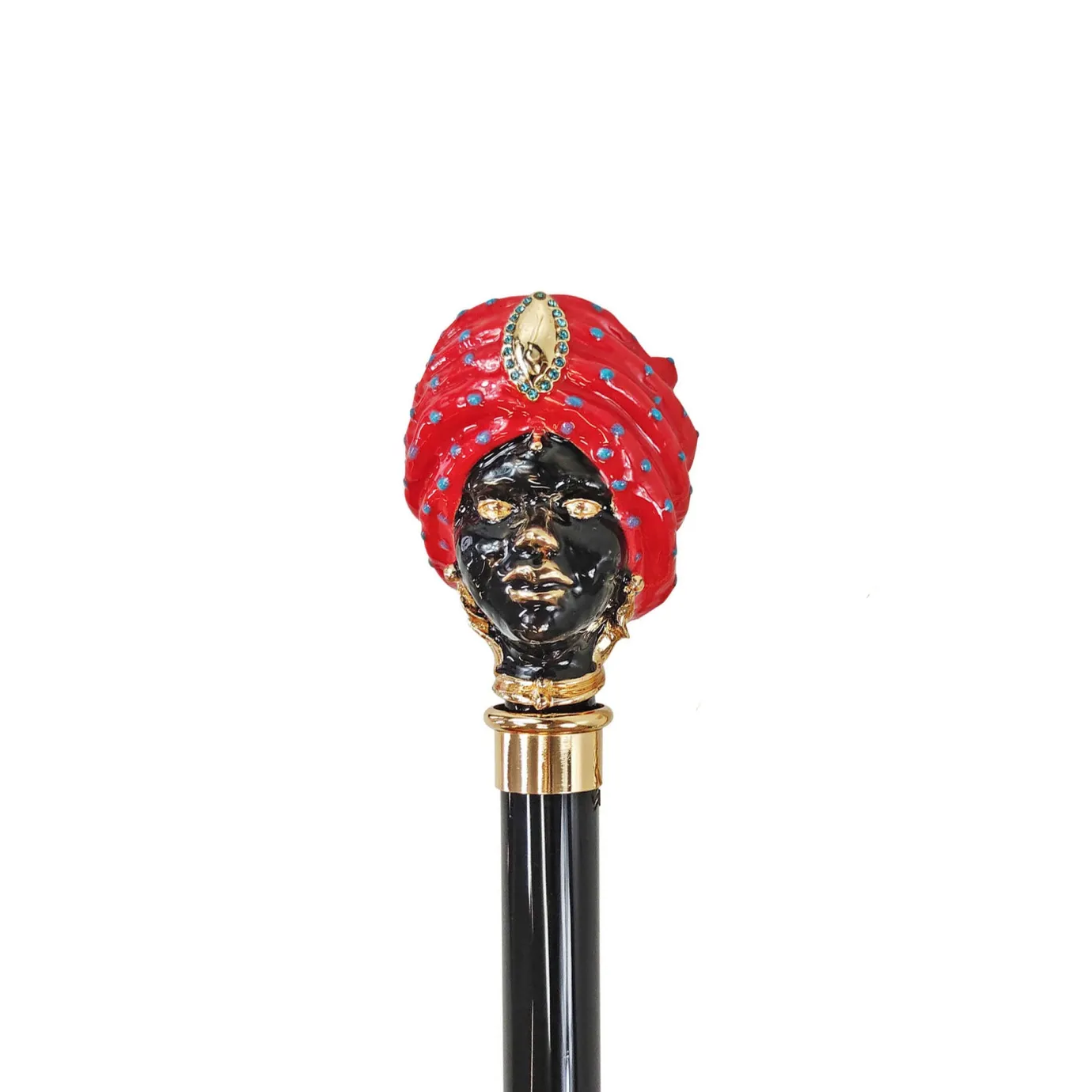 Il Marchesato Colorful "Testa di moro" Walking stick - Woman Outlet