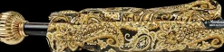 Il Marchesato Cream paisley design with yellow stone Best