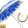 Il Marchesato Dahlia Blue Double Canopy - Luxury Ladies Umbrella Fashionable Umbrella From ilMarchesato Hot