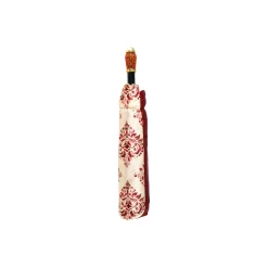 Il Marchesato Damask Splendor: Exclusive Umbrella with Damask Design in Amaranth Col Sale