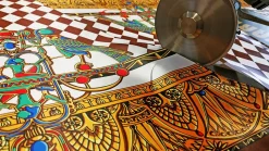 Il Marchesato Double Canopy Ladies Umbrella - Designed By " " Egyptian style Fashion