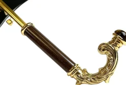 Il Marchesato Double Cloth Gold Shaded Dahlia Umbrella Outlet