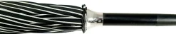 Il Marchesato Double Cloth Men's Black Striped Umbrella Hot