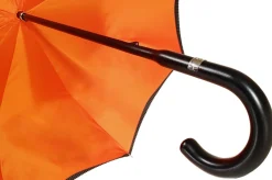 Il Marchesato Double Cloth Men's Black Striped Umbrella Hot