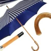 Il Marchesato Double Cloth Men's Umbrella - Blue Striped Design Best