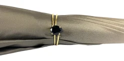 Il Marchesato Double Cloth Umbrella In A Fantastic Chocolate Color Clearance