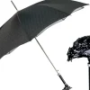 Il Marchesato Dragon’s Fury: Black Umbrella with Fierce Dragon Handle Online