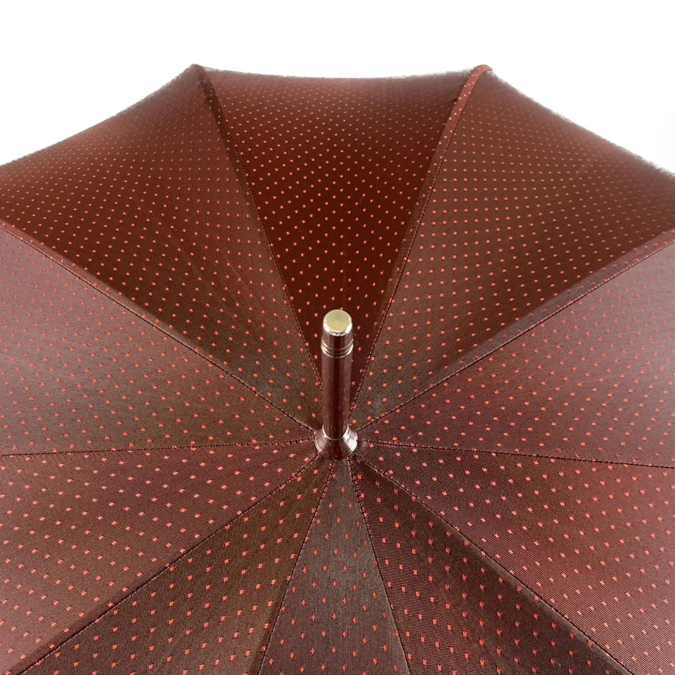 Il Marchesato Elegant Burgundy Dot's Umbrella Hot