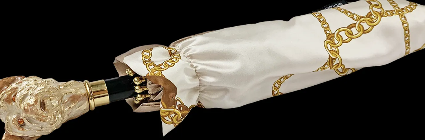 Il Marchesato Elegant cream with enamelled dog Sale