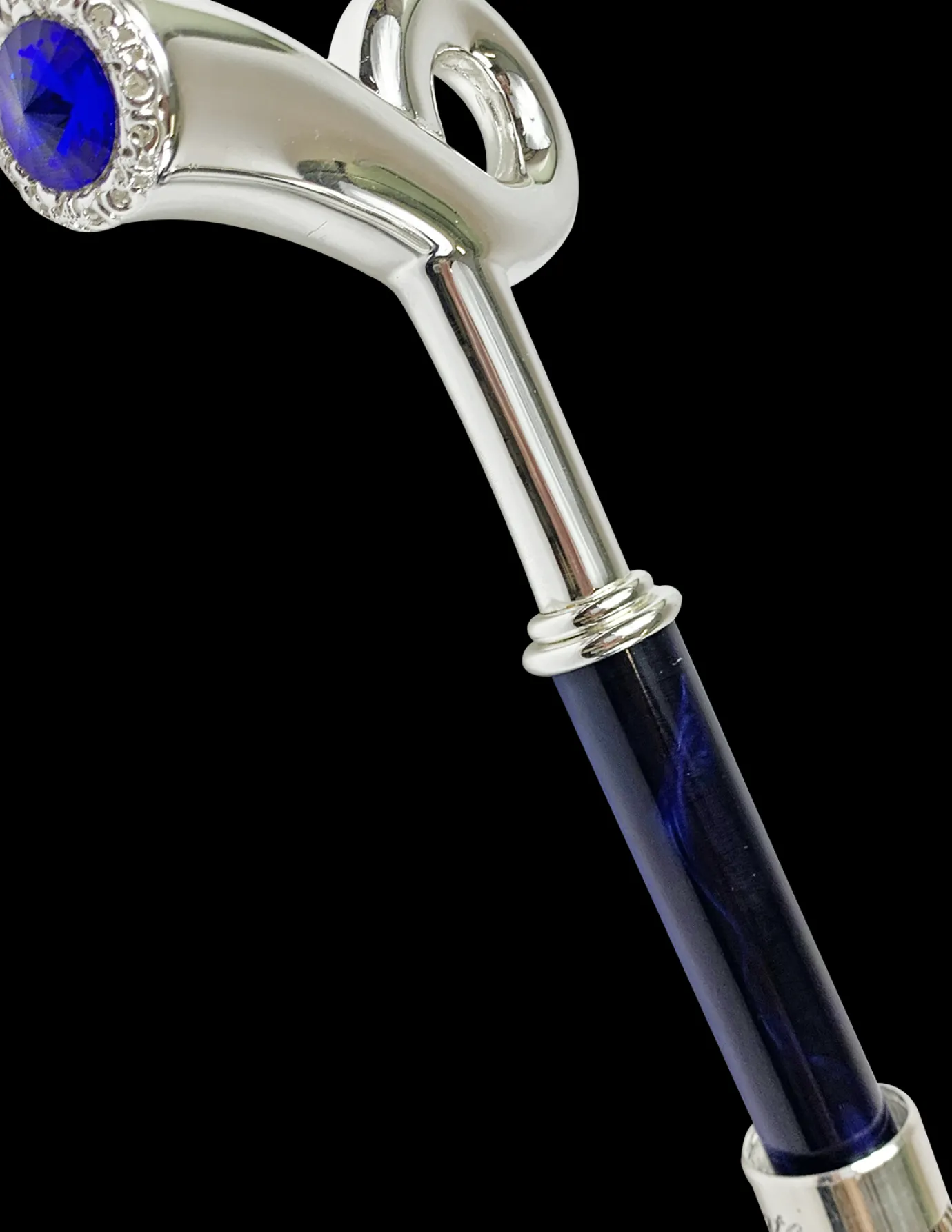 Il Marchesato Elegant Double canopy blue umbrella Online