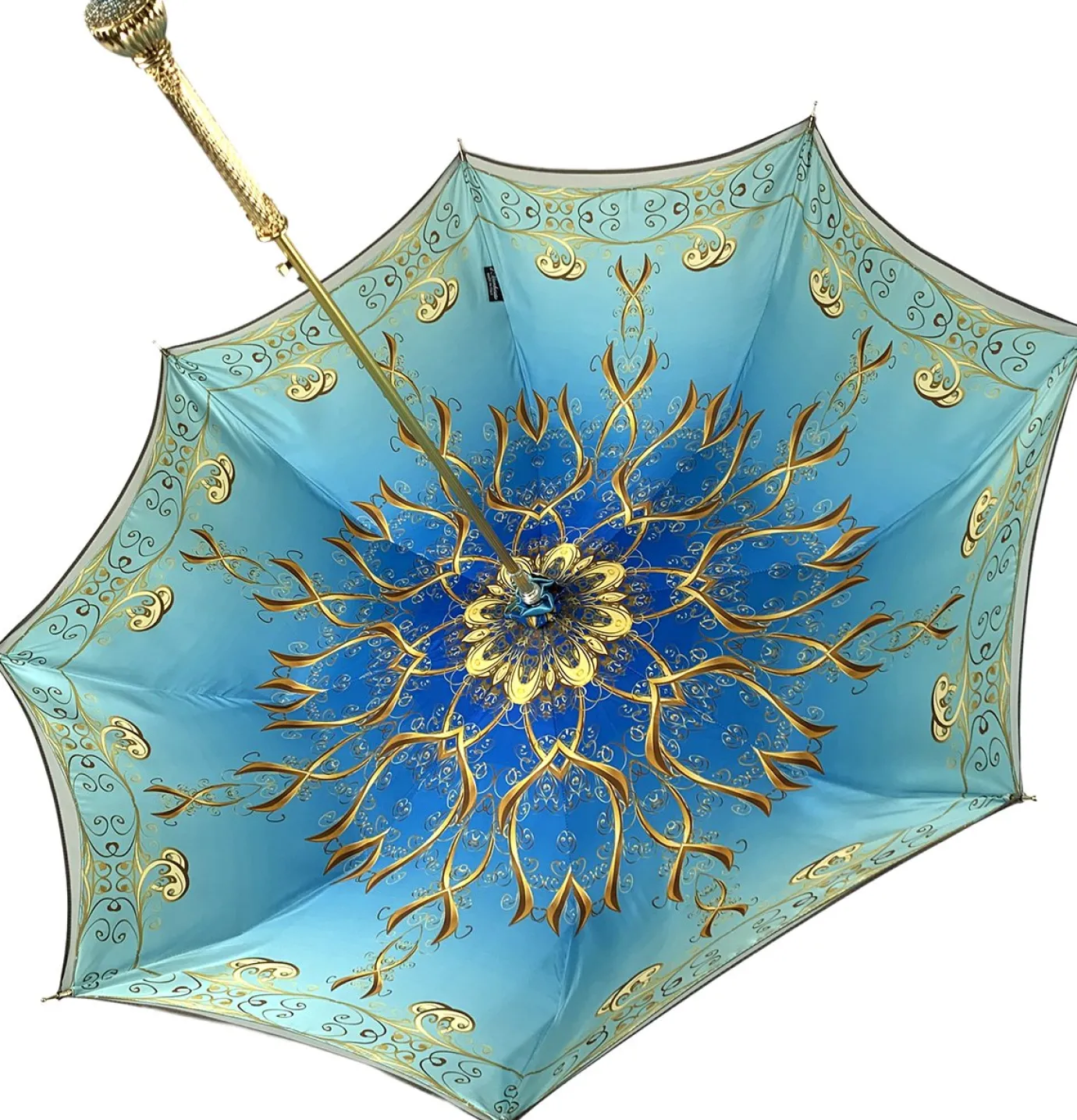 Il Marchesato Elegant Gradient Gold Umbrella Online