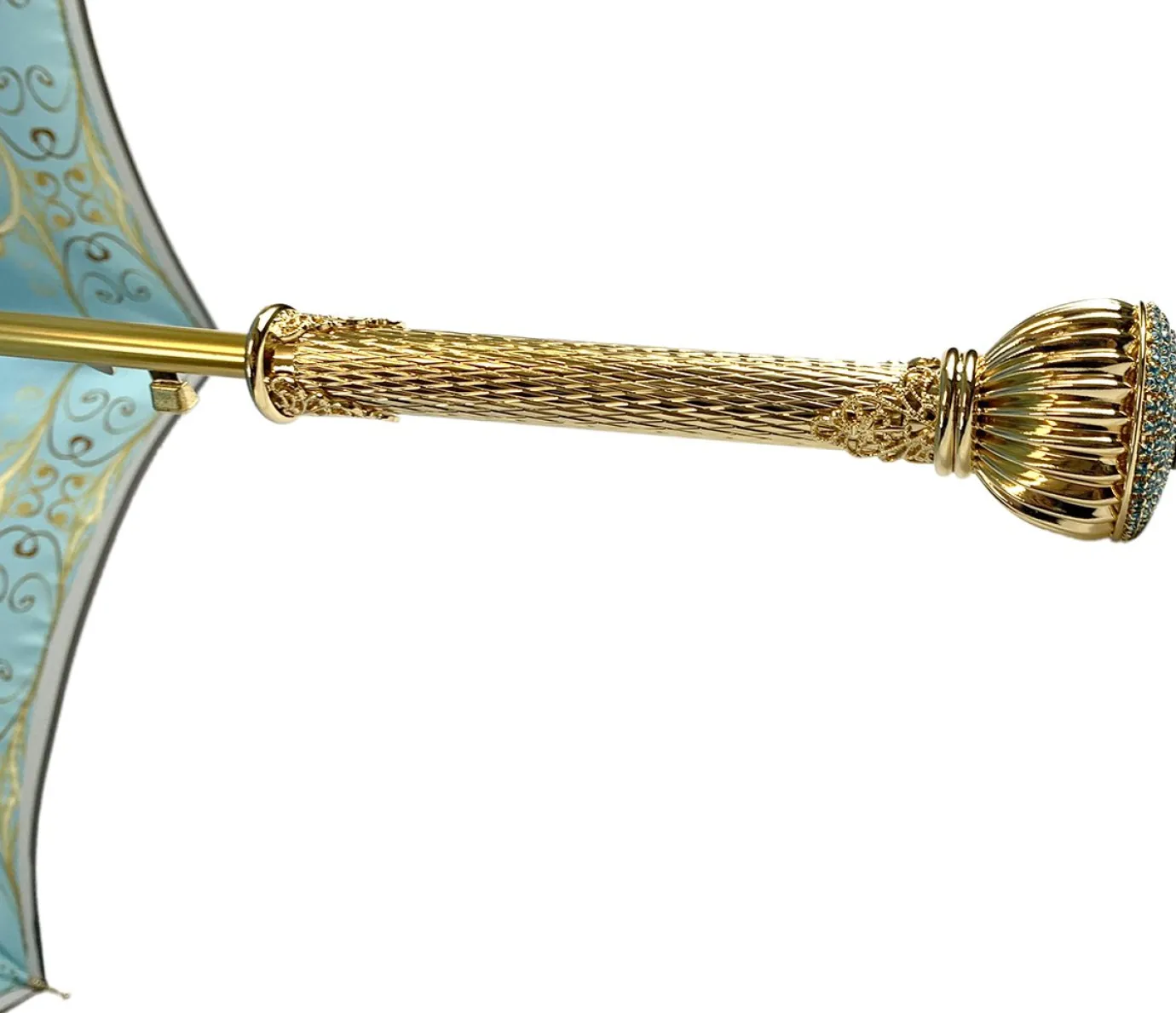 Il Marchesato Elegant Gradient Gold Umbrella Online