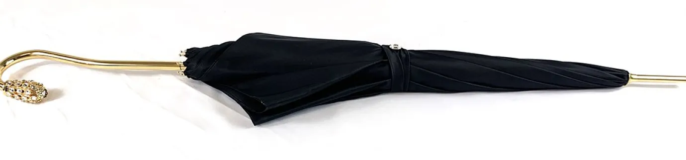 Il Marchesato Elegant Internally Herons Print Umbrella, Double Cloth Fashion
