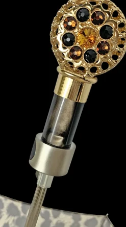 Il Marchesato Elegant leopard design with filigree handle Outlet